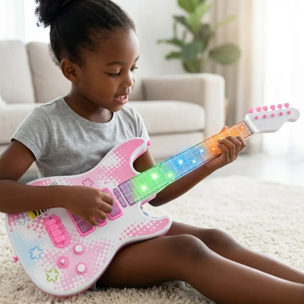 Kids Karaoke Guitar Toy Set