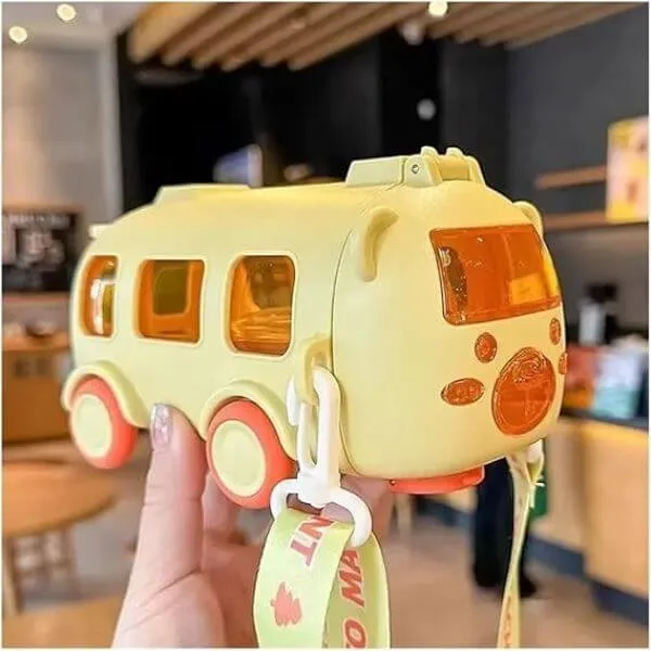500ml Cute Bus Water Bottle for Kids