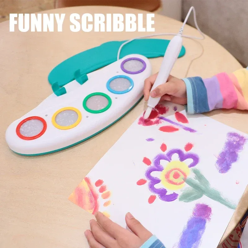 Magic Light Drawing Pen Set with LED Glow Board