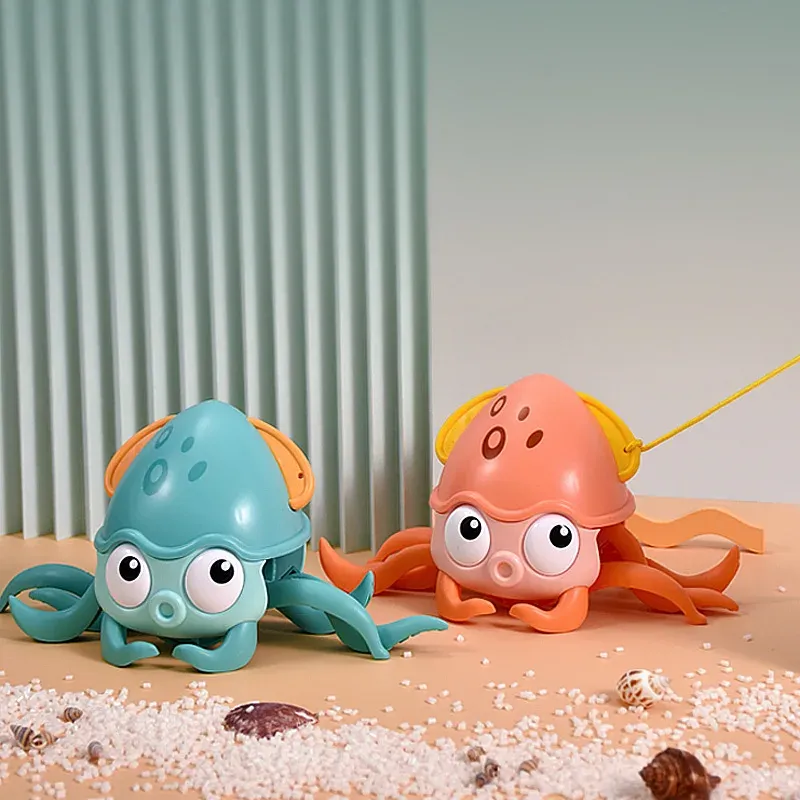 Unisex Outdoor Amphibious Octopus Bath Toy