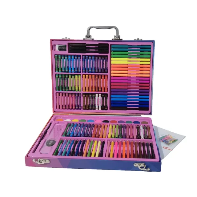 158-Piece Deluxe Kids' Creative Art and Painting Set