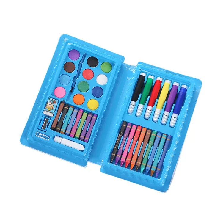 42-Piece Kids Watercolor and Drawing Art Set