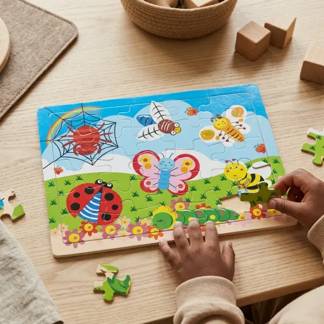 Wooden Dinosaur Puzzle 60 Piece Jigsaw