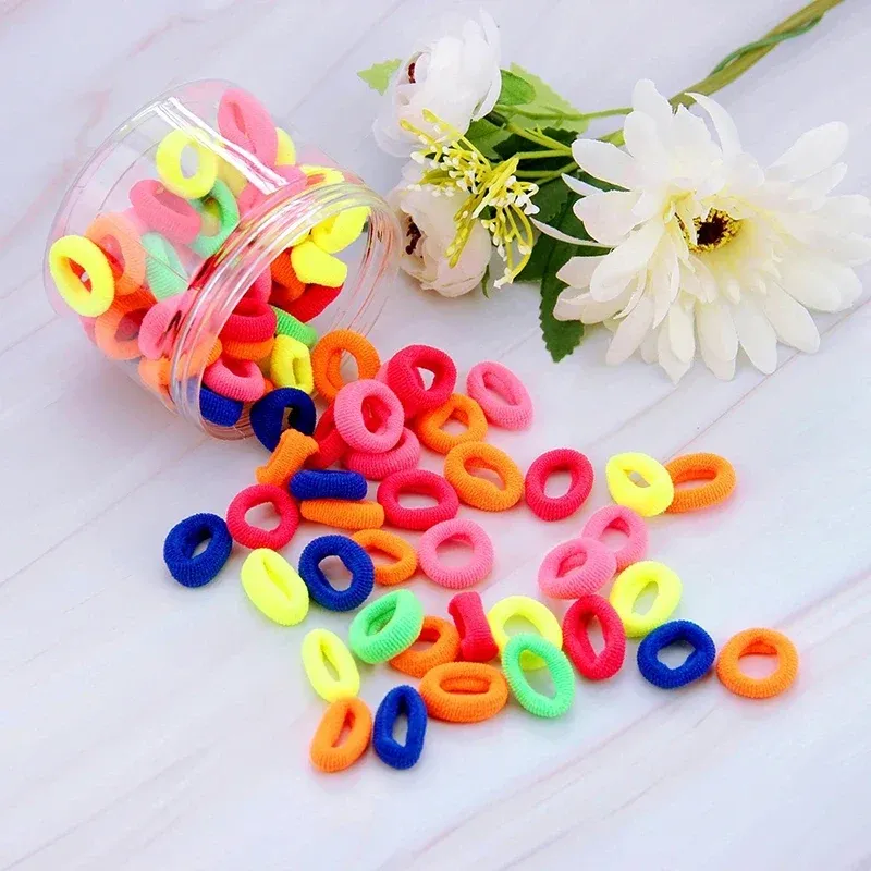 Kids Seamless Rubber Band Hair Rings