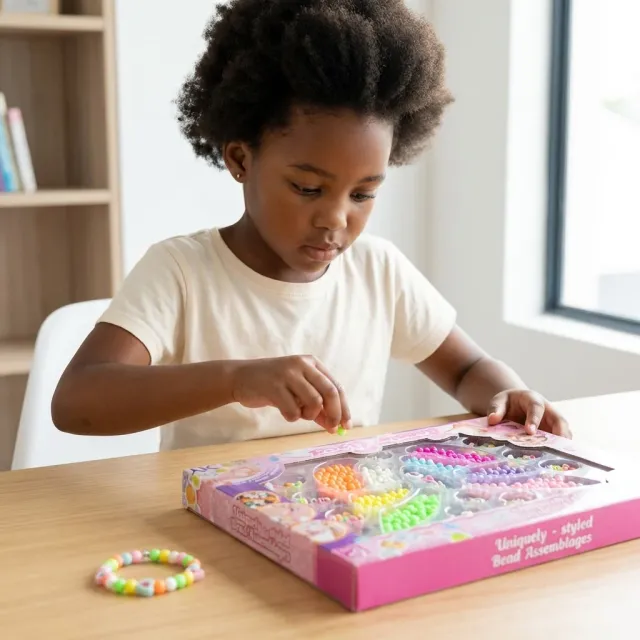 Children's DIY Jewelry Making Bead Kit