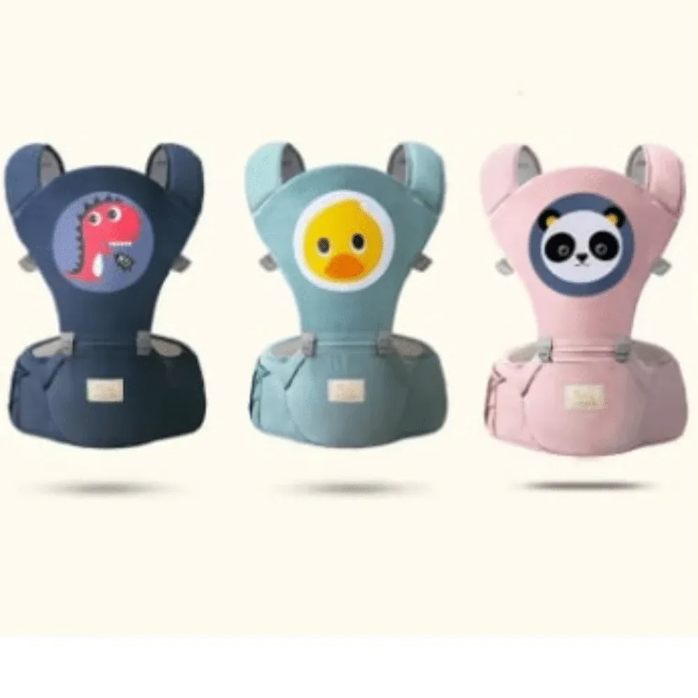 Baby Cartoon Hip Seat Carrier - Comfort & Style for Parents