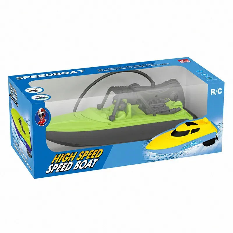 4-Channel LED Remote Control Speedboat
