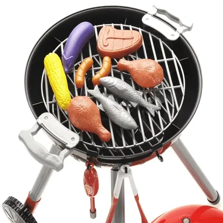 Kids Pretend Play BBQ Grill Play Set Toy