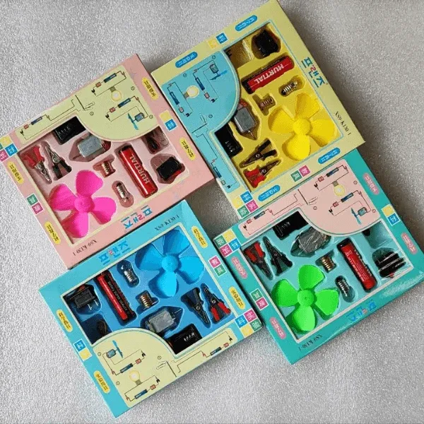 Kids Science Light Control Fan Circuit Kit