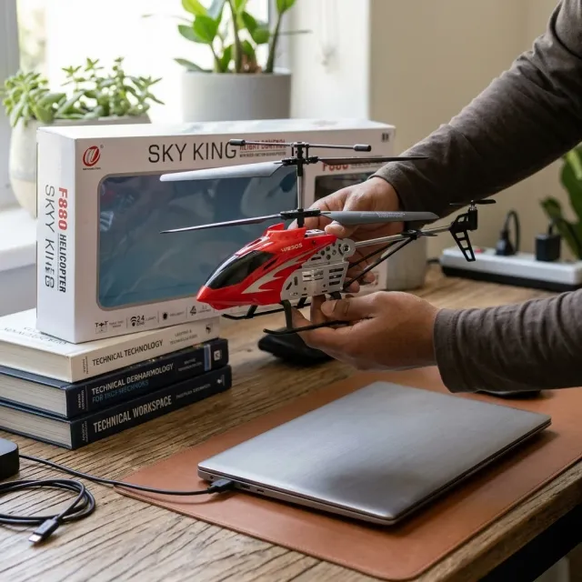 Beginner-Friendly Electric RC Jet Airplane