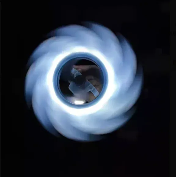 3D Printed Glowing Rotatable Ace Ring Toy