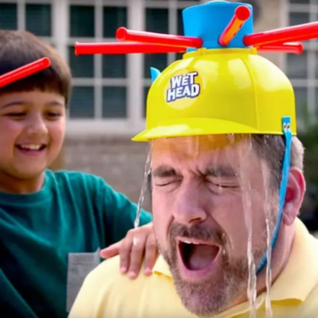 Spinning Wet Head Game Outdoor Game