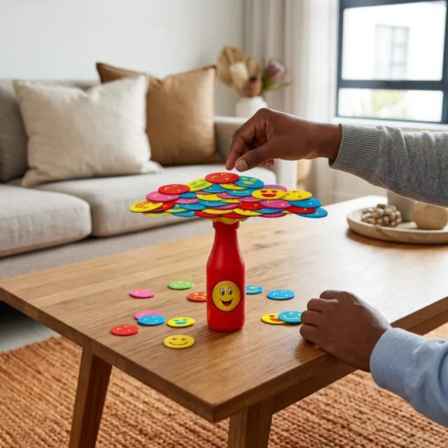 Educational Intelligent Balancing Game Stacking Blocks