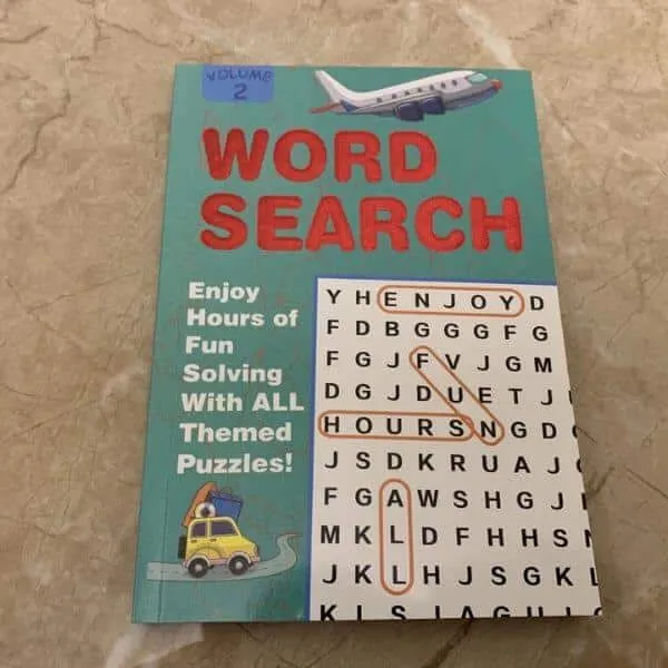 Word Search Puzzle Book