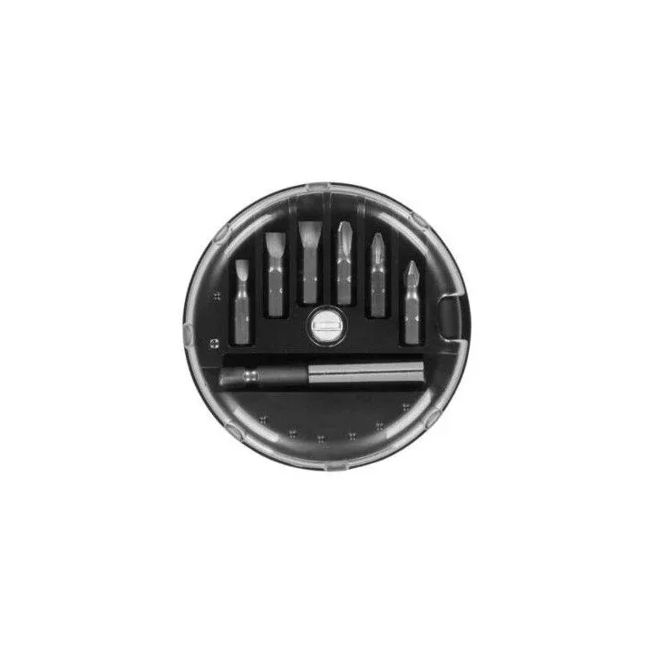 Steel Screwdriver Bit and Nut Driver 7 Piece Collection