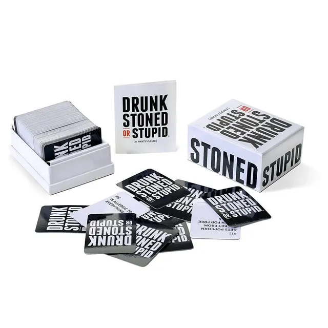 Drunk Stoned or Stupid A Party Game
