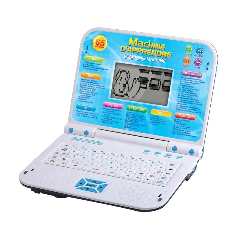 65 Functions Intelligent Kids Laptop Learning Machine Toy