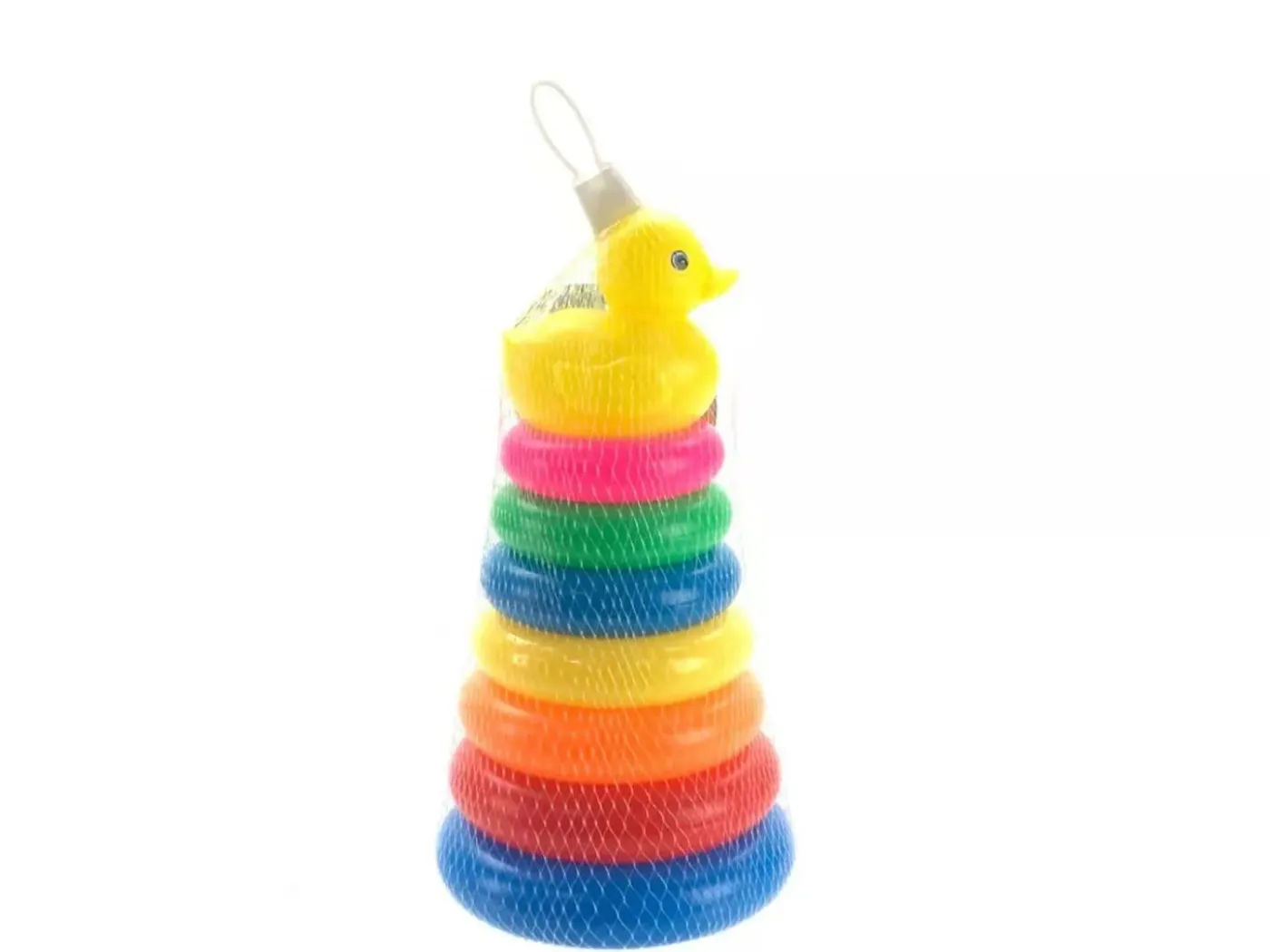 Rainbow Duck Stacking Tower Toy