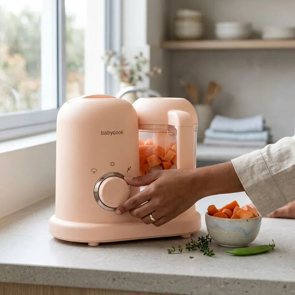 3-in-1 Baby Food Maker and Mini Fruit Blender