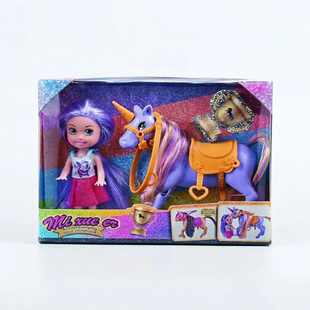 11.5-Inch Fashion Princess Doll and Electric Horse
