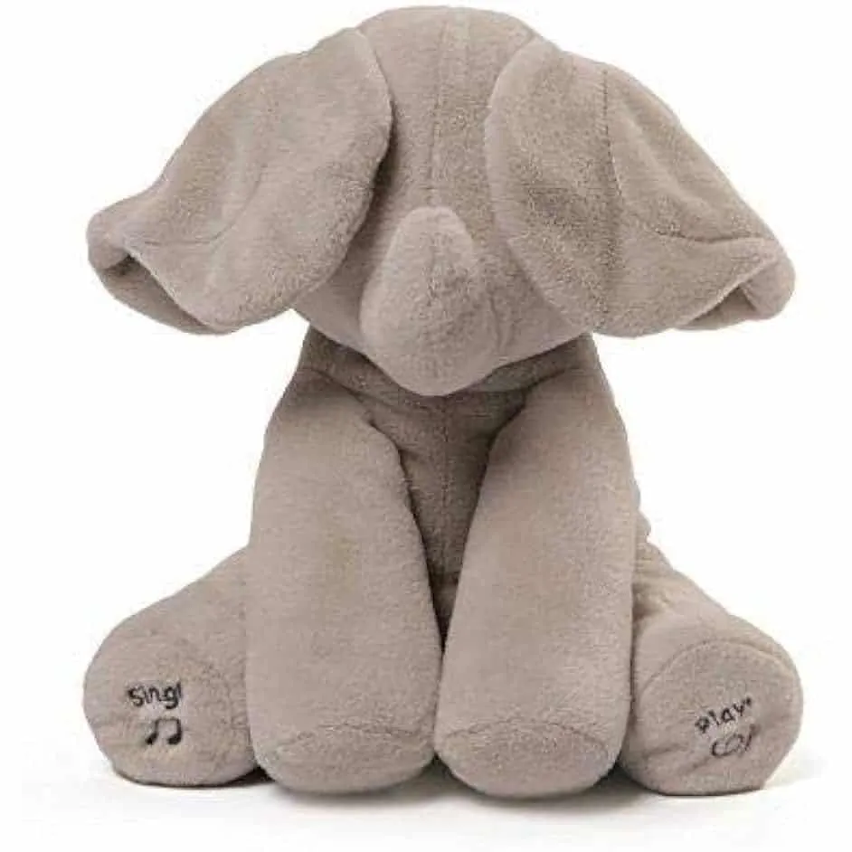 Elephant Plush Pillow With Music