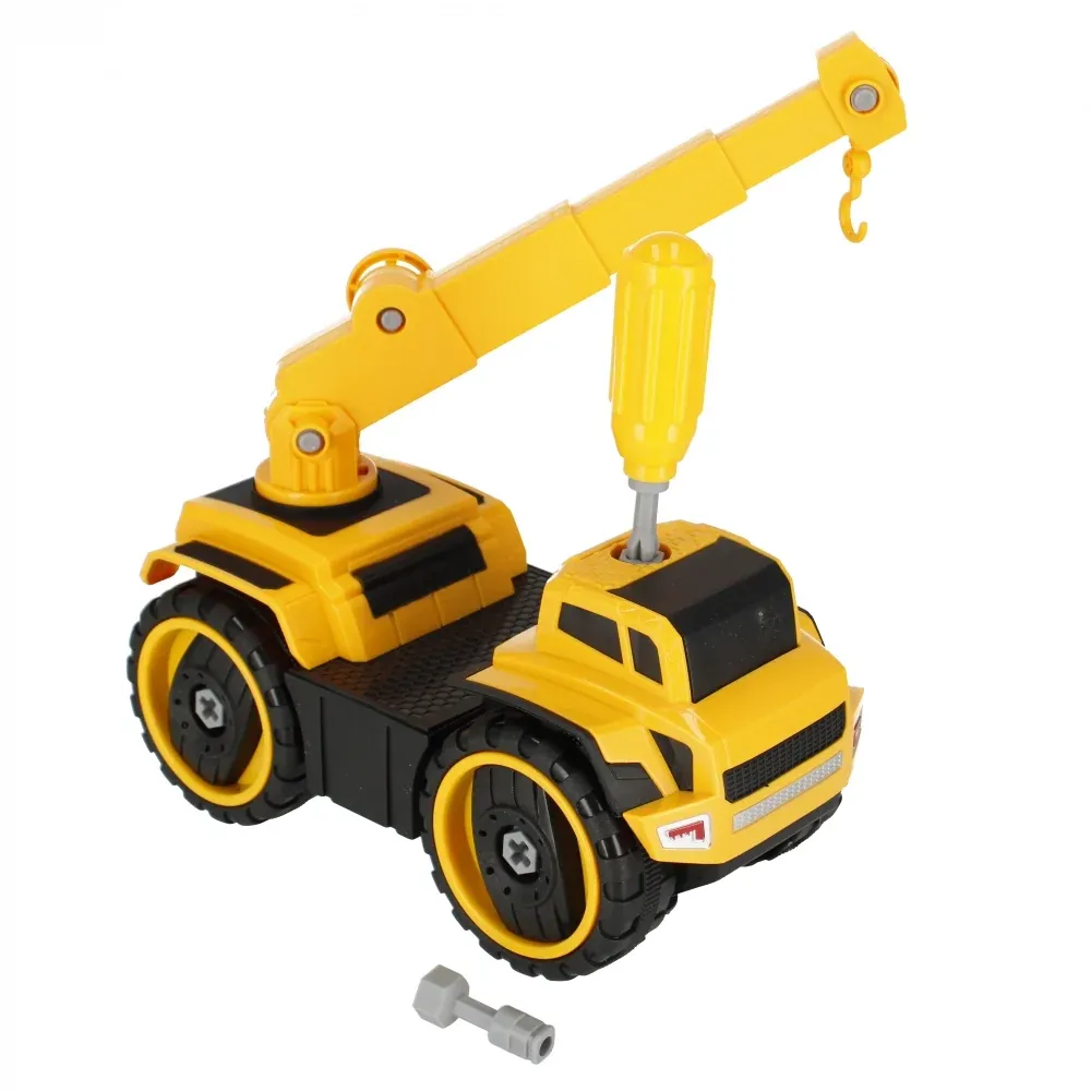 DIY Crane Truck with Light and Sound