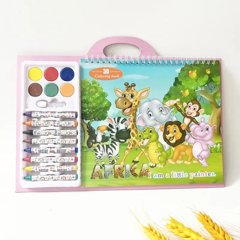 Magic Water Painting Preschool Sketchbook