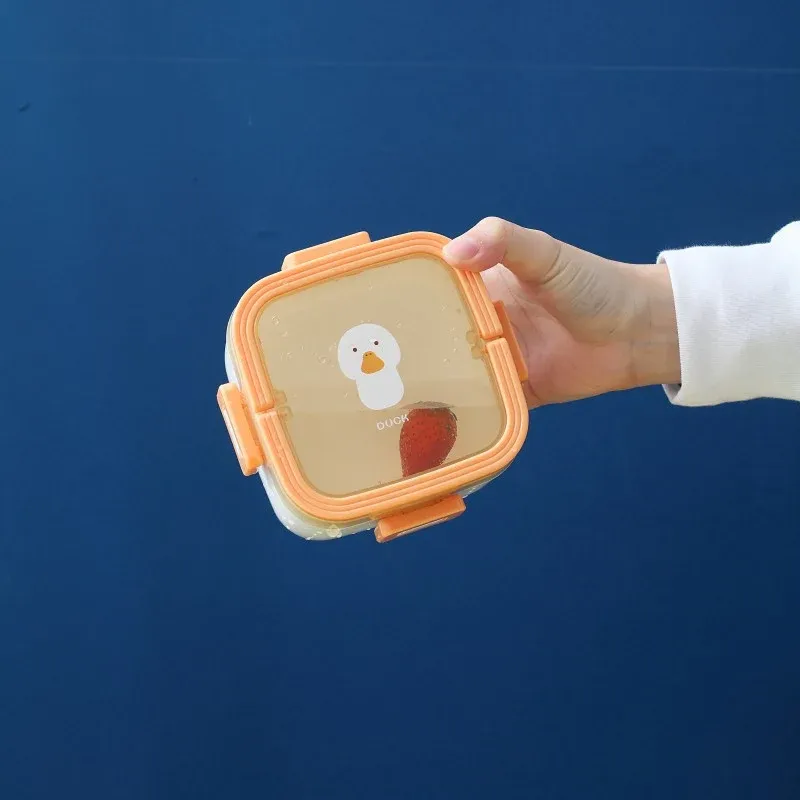 Portable 800ml Kids Bento Lunch Box with Handle