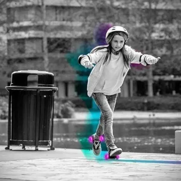 Flashing Roller Skates