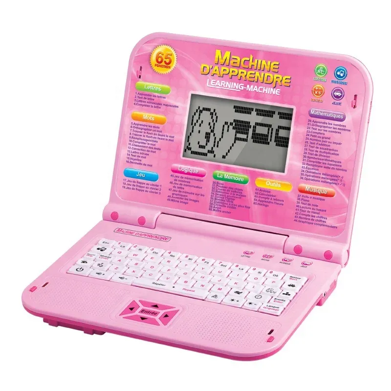 65 Functions Intelligent Kids Laptop Learning Machine Toy