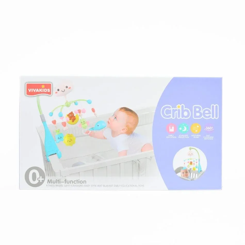 Rotating Musical Baby Crib Mobile with Projection