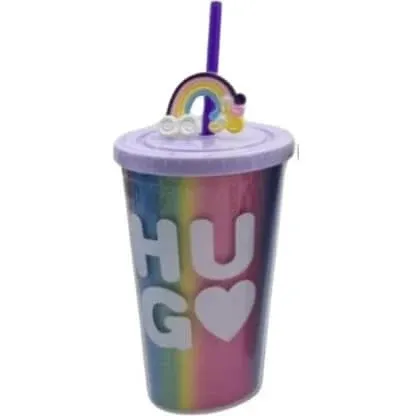 Rainbow 450ml Summer Cup