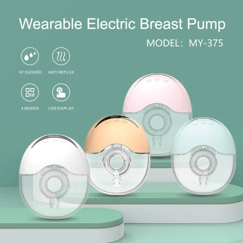 Portable Hands-Free Baby Breast Feeding Pump