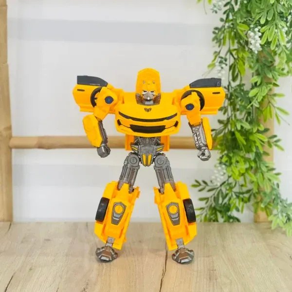 Sliding Transform Mini Robot Car Toy