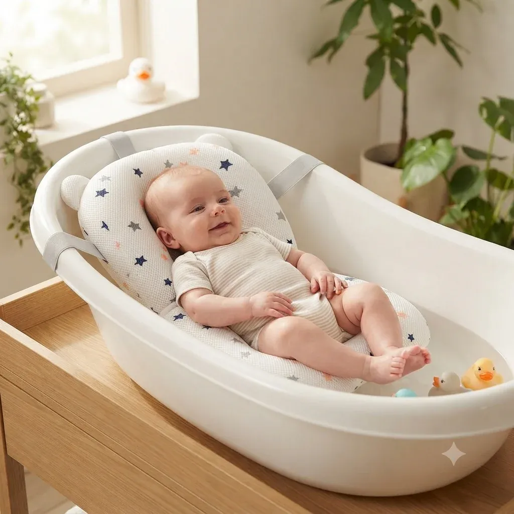 Baby Support Pillow Pad with 3D Mesh Cloth