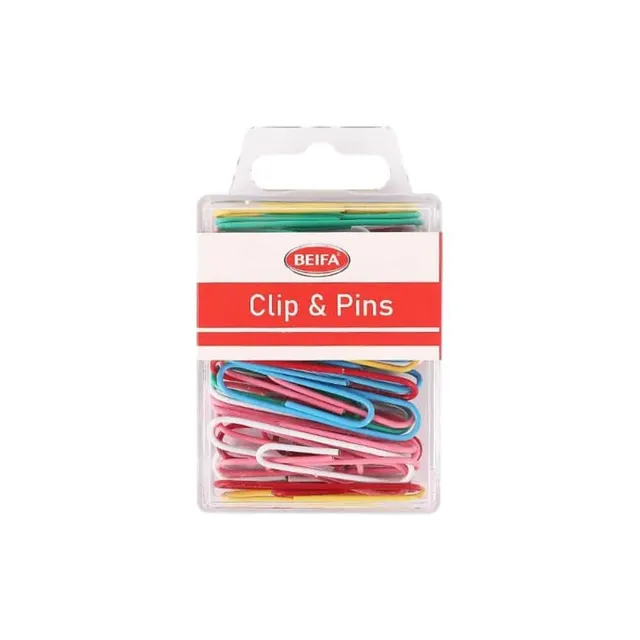 Large Colourful Paper Clips – 50mm for Office School & Home Use