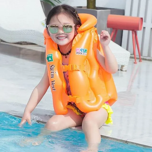 Kids Life Jacket Inflatable Vest Large