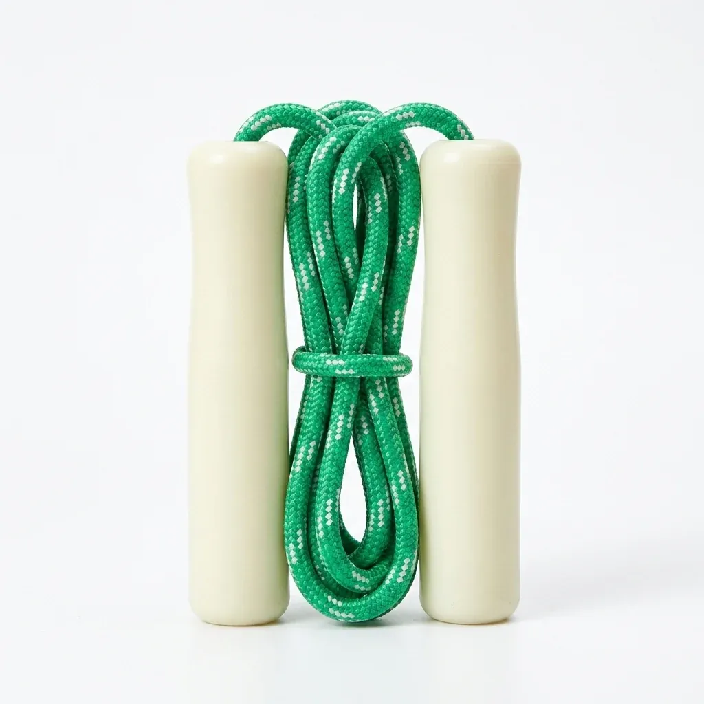 Wooden Handle Cotton Jump Rope