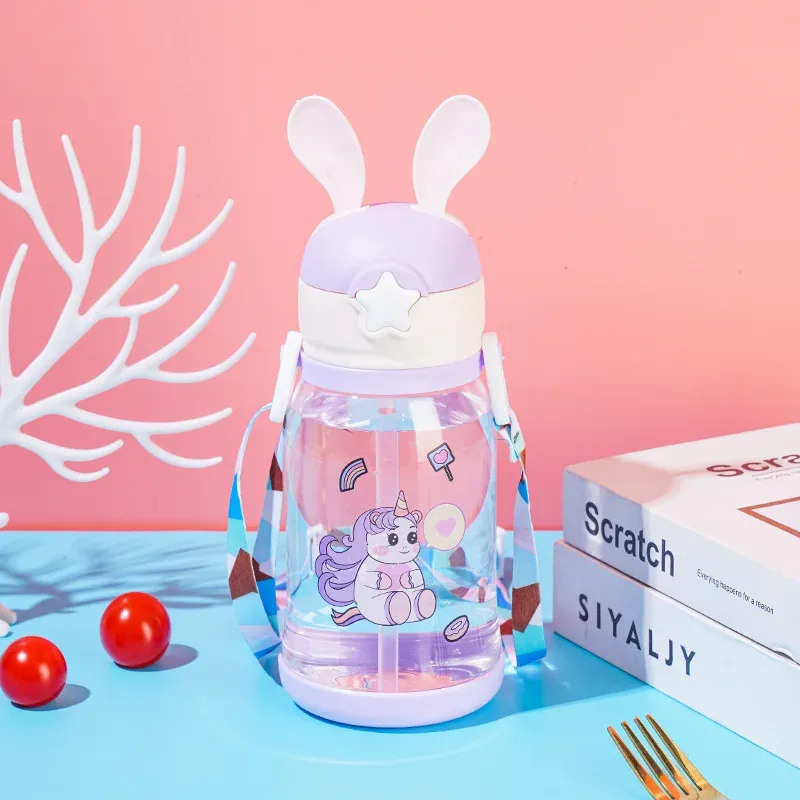 600ml Antlers Leakproof Kids Water Bottle