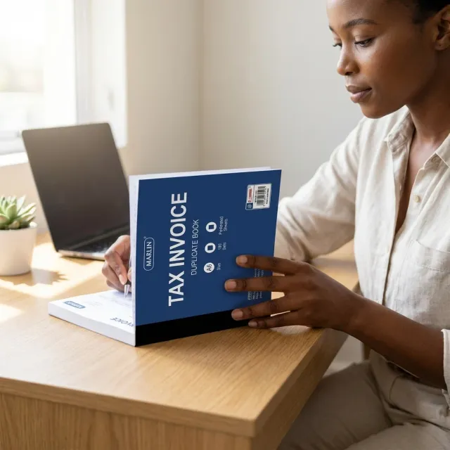 Marlin - A6 Tax Invoice Duplicate Book