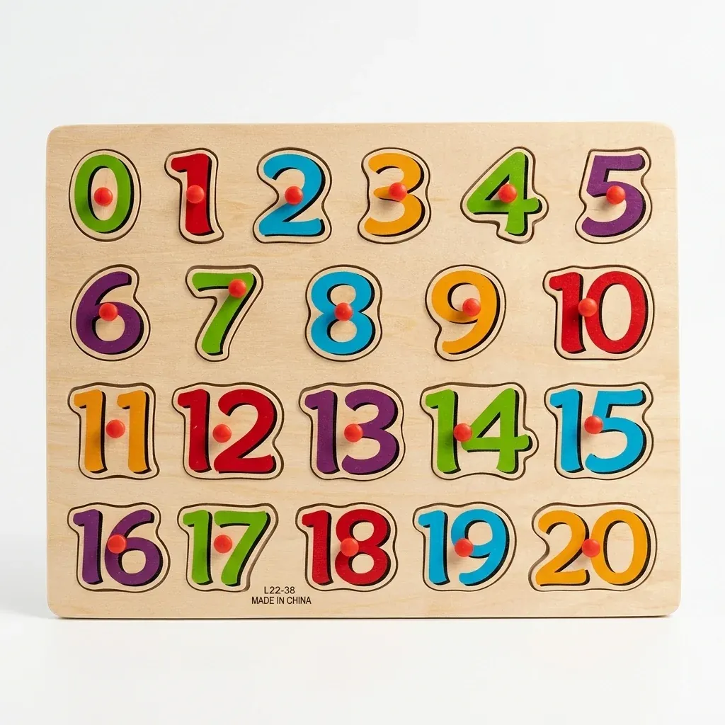 3D Wooden Cartoon Animal Puzzle