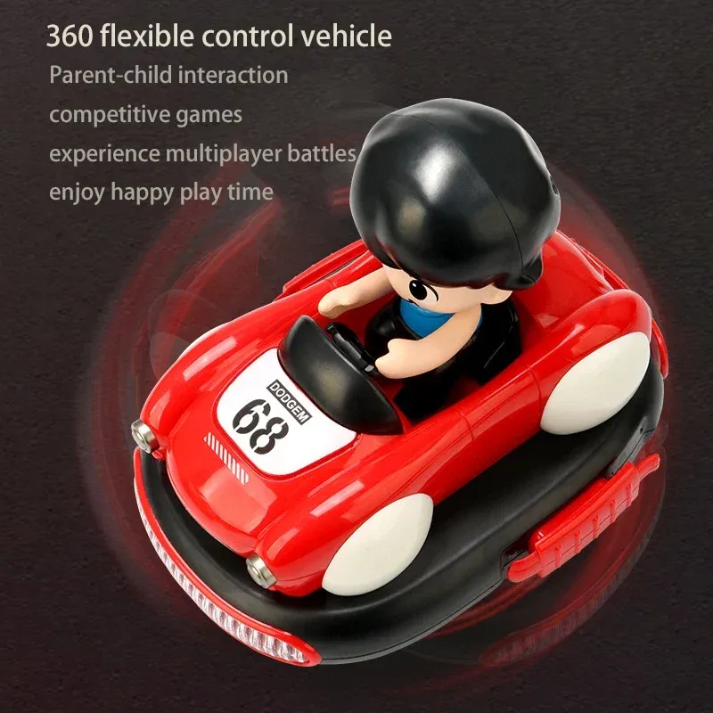 2.4G RC Ejection Bumper Car Twin Pack