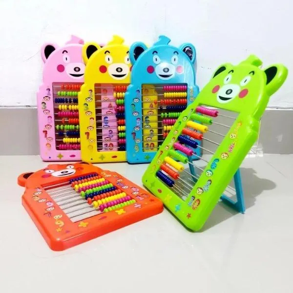 Adorable Bear-Themed Kids Abacus Counting Frame