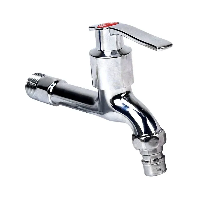 Chrome Plated Brass Bib Tap with Ceramic Valve Core