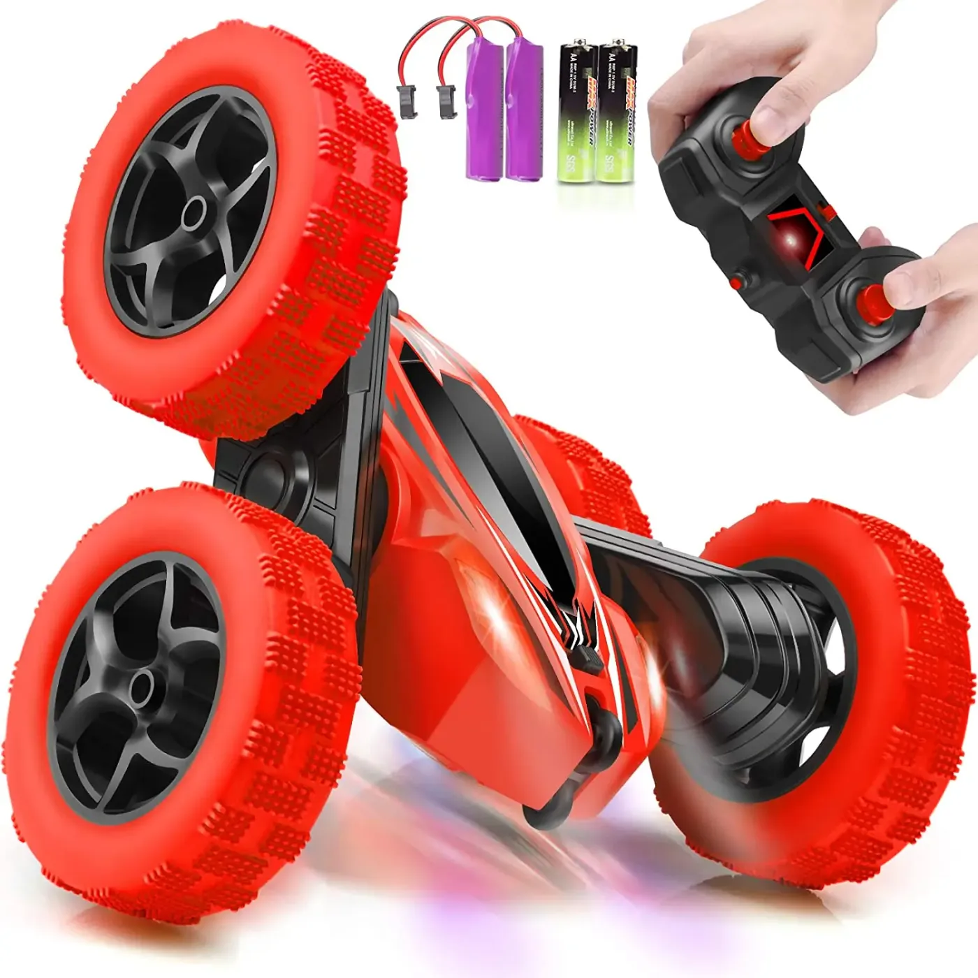 2.4GHz Double-Sided 360 Stunt Remote Control Car