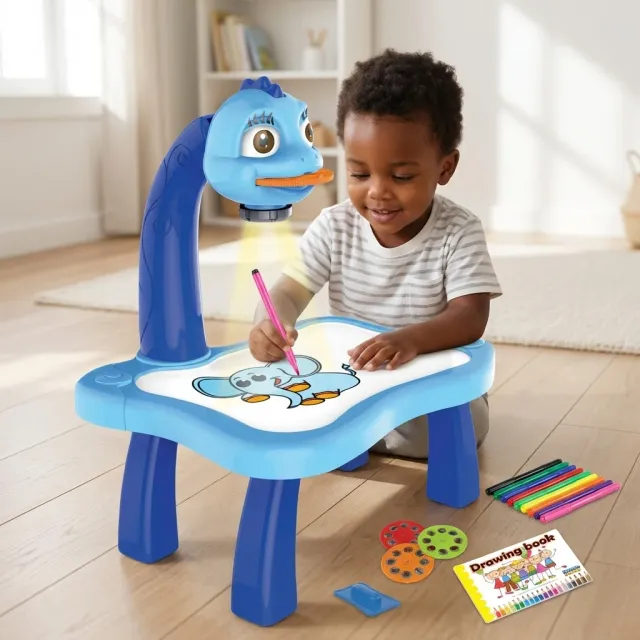 LED Projector Art Drawing Board for Kids
