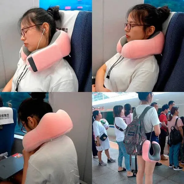 Memory Foam Neck Pillow Ergonomic
