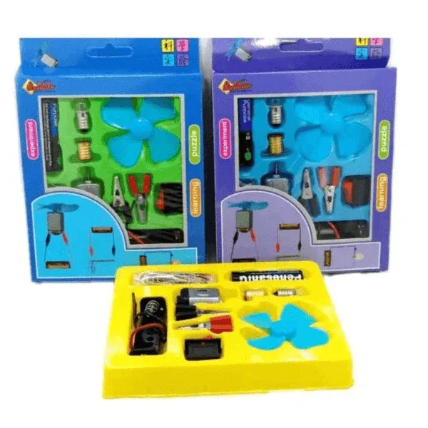 Kids Science Light Control Fan Circuit Kit