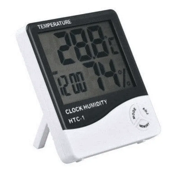 Digital Thermometer & Hygrometer with LCD Display