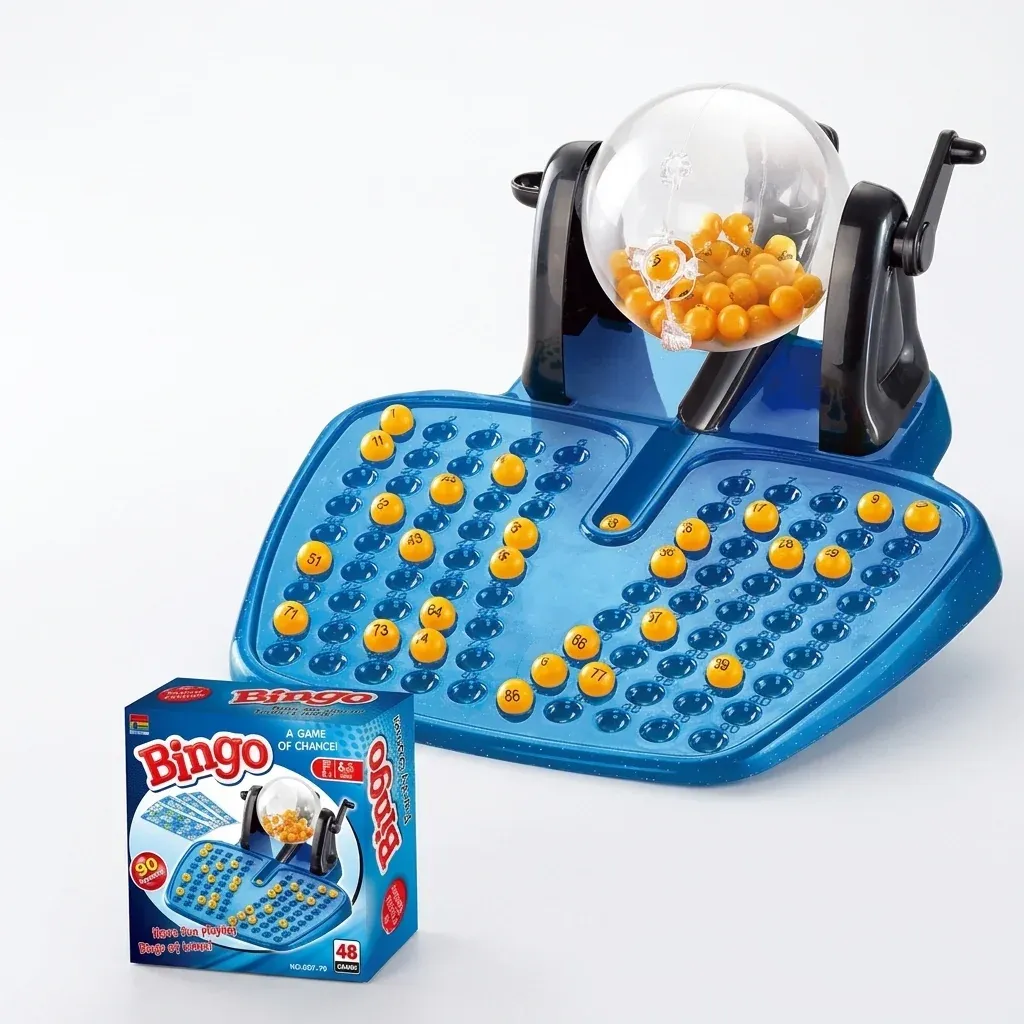 Bingo Lotto Rotary Cage Party Game